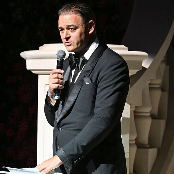 Exclusif - Milutin Gatsby - Dîner de charité "Knights of Charity" au Château de la Croix des Gardes à Cannes le 20 mai 2026. © Bruno Bebert / Bestimage