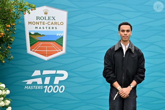 Alexandre Grimaldi, le fils du prince Albert II de Monaco et de Nicole Costes, lors de la septième journée du Rolex Monte-Carlo Masters au Monte-Carlo Country Club de Monaco, à Roquebrune Cap Martin, le 11 avril 2026. © Bruno Bebert / Bestimage