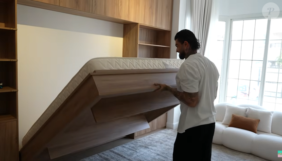 "Home tour" de Thibault Garcia sur YouTube