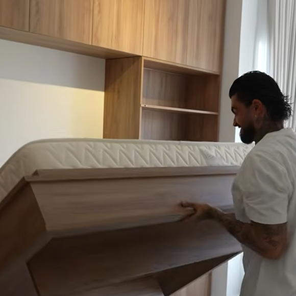 "Home tour" de Thibault Garcia sur YouTube