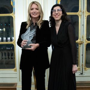 Virginie Efira et Rima Abdul-Malak assistent à la cérémonie de remise des prix du cinéma français au ministère de la Culture à Paris, France, le 12 janvier 2023. Photo par Aurore Marechal/ABACAPRESS.COM