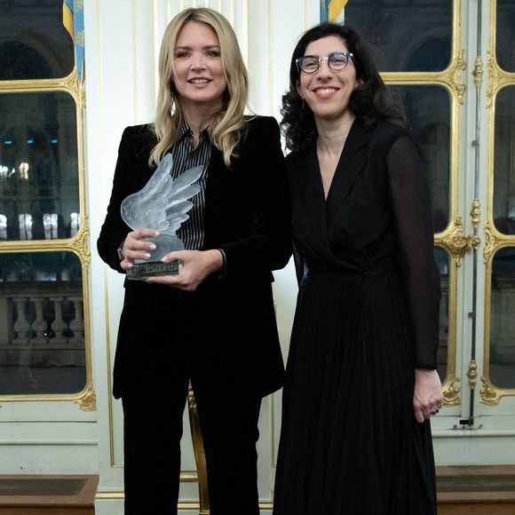 Virginie Efira et Rima Abdul-Malak assistent à la cérémonie de remise des prix du cinéma français au ministère de la Culture à Paris, France, le 12 janvier 2023. Photo par Aurore Marechal/ABACAPRESS.COM