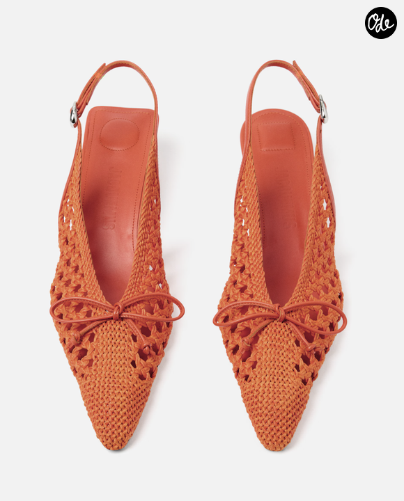Les slingbacks Cubisto basses