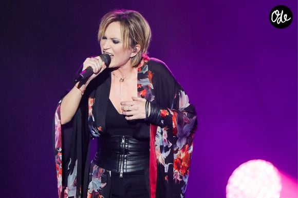 Patricia Kaas en concert au Crocus City Hall à Moscou le 13 décembre 2017. 
ITAR TASS / BESTIMAGE