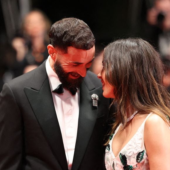 Karim Benzema et Lyna Khoudri assistent au tapis rouge de "13 Jours 13 Nuits" lors de la 78ème édition du Festival de Cannes au Palais des Festivals le 23 mai 2025 à Cannes, France. Photo de Jerome Domine/ABACAPRESS.COM