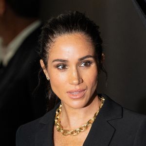 Le prince Harry, duc de Sussex et Meghan Markle, duchesse de Sussex, lors du 3ème gala annuel du projet "Healthy Minds" aux Spring Studios à New York, le 9 octobre 2025.