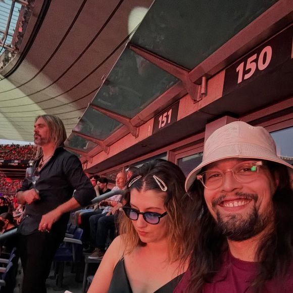 Capture Instagram de Lulu Gainsbourg et sa petite amie Lilou.