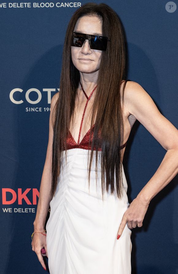 Vera Wang au photocall du gala "2022 DKMS" à New York, le 20 octobre 2022. PacificPressAgency / Bestimage