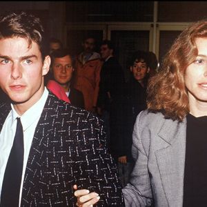 Tom Cruise et Mimi Rogers en novembre 1987 AGENCE / BESTIMAGE