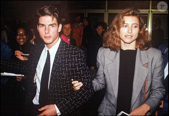Tom Cruise et Mimi Rogers en novembre 1987 AGENCE / BESTIMAGE