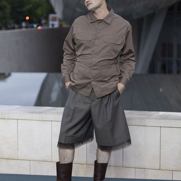 Nicolas Maury - Photocall du dîner "Prelude pour les JO" à la Fondation Vuitton à Paris, France, le 25 juillet 2024. © Olivier Borde/Bestimage