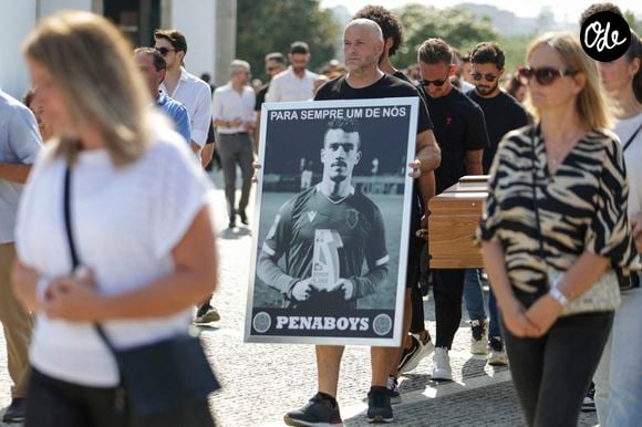 Obsèques de l'attaquant portugais de Liverpool, Diogo Jota, 28 ans, et de son frère André Silva, 25 ans, à la la chapelle São Cosme à Gondomar, le 5 juillet 2025. © SPP / PsnewZ / Bestimage