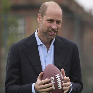 Le prince William, prince de Galles assiste à un événement de la NFL Foundation UK, un format de football américain inclusif et rapide à Kennington Park, Londres le 15 octobre 2024.
© Kin Cheung/WPA-Pool via Julien Burton / Bestimage
