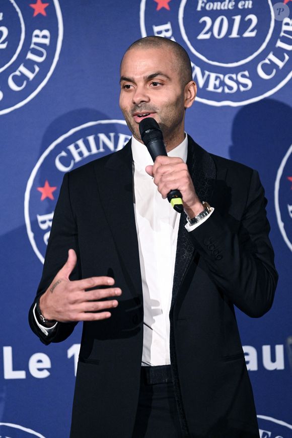 Exclusif - Tony Parker - Le Chinese Business Club ouvre sa saison des déjeuners officiels avec T.Parker en invité d'honneur au Westin Paris Vendôme le 2 février 2024.

© Rachid Bellak / Bestimage