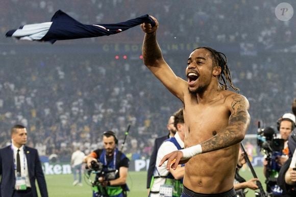 Le PSG remporte la Ligue Des Champions 2025, pour la première fois de son histoire, face à l'Inter Milan (5-0) à l'Allianz Arena de Munich, le 31 mai 2025.
© Cyril Moreau/Bestimage