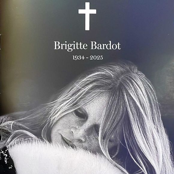 Livret de funérailles des obsèques de Brigitte Bardot en l'église Paroissiale Notre-Dame-de-l'Assomption de Saint-Tropez, France, le 7 janvier 2026. © Bestimage