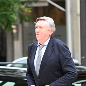 Jacques Legros - Arrivées aux obsèques de Nonce Paolini en l'église Saint-Honoré-d'Eylau, 66 bis, avenue Raymond-Poincaré à Paris, France, le 23 juillet 2024.