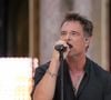 Le chanteur a partagé sur Instagram la découverte du premier exemplaire.

David Hallyday lors de l'enregistrement de l'émission "Versailles en fêtes" diffusée le 5 septembre 2026 sur France 2, à Versailles, France, le 31 août 2026. © Anne-Sophie Guebey/Bestimage