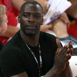 L'acteur français et co-président du Paris Basketball Omar Sy assiste au match 4 de basket-ball de la finale du Championnat de France Elite entre l'AS Monaco et le Paris Basketball (80-74) à la Salle Gaston Medecin, à Monaco, le 22 juin 2025. © Stephane Pillaud/Psnewz/Bestimage