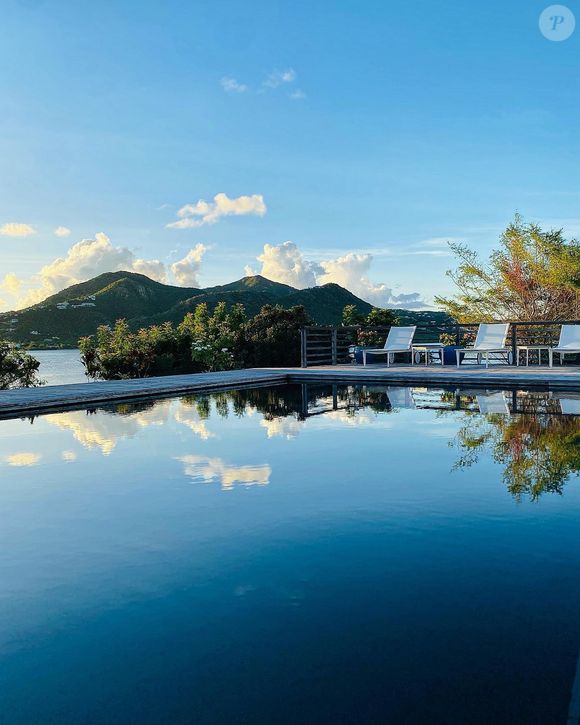 La villa du clan Belmondo sur l'île d'Antigua. Instagram