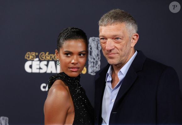 Vincent Cassel et Tina Kunakey lors du photocall lors de la 45ème cérémonie des César à la salle Pleyel à Paris le 28 février 2020

© Dominique Jacovides / Olivier Borde / Bestimage