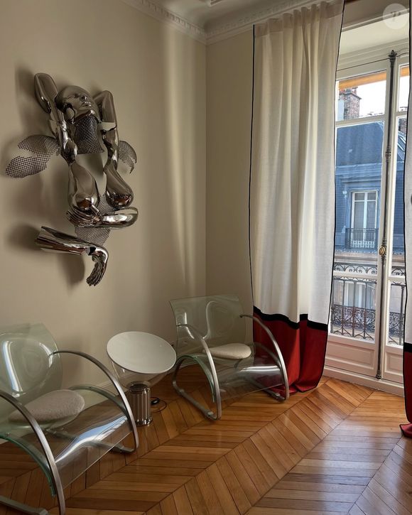 Appartement de Malika Ménard dans Paris