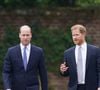 Le prince Harry et le prince William ont perdu une amie en commun.

Le prince de Galles et le duc de Sussex, arrivant pour l'inauguration d'une statue qu'ils ont commandée de leur mère Diana, princesse de Galles, dans le Sunken Garden du palais de Kensington, à Londres, à l'occasion de ce qui aurait été son 60e anniversaire. Photo : Yui Mok/PA Wire