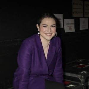 "Je n'ai qu'un regret, c'est..."

Exclusif - Emilie Dequenne - Studio - Soirée de gala "Tous les talents chantent contre le cancer" pour l'association "Tout le monde contre le cancer" à l'Olympia à Paris. 
© Jack Tribeca / Bestimage