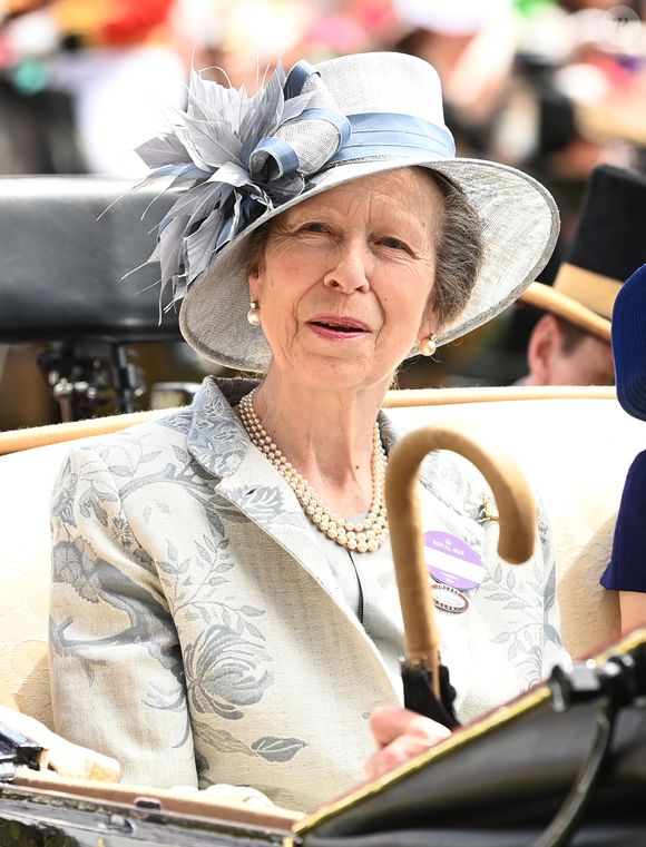 La princesse Anne reste quant à elle très appréciée, notamment pour son dévouement et son rôle de soutien auprès du roi Charles III. 

La princesse Anne à Royal Ascot le 20 juin 2024.