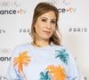Léa Salamé lors de la présentation des journalistes et chroniqueurs de France Télévisions pour les Jeux Olympiques 2024 au musée de l'Homme à Paris, le 11 juin 2024.
© Pierre Perusseau / Bestimage