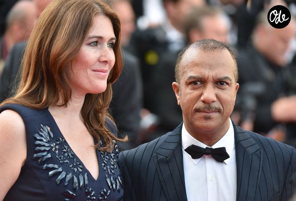 Pascal Légitimus et sa femme Adriana Santini - Montée des marches du film "Loving" lors du 69ème Festival International du Film de Cannes. Le 16 mai 2016. © Giancarlo Gorassini/Bestimage