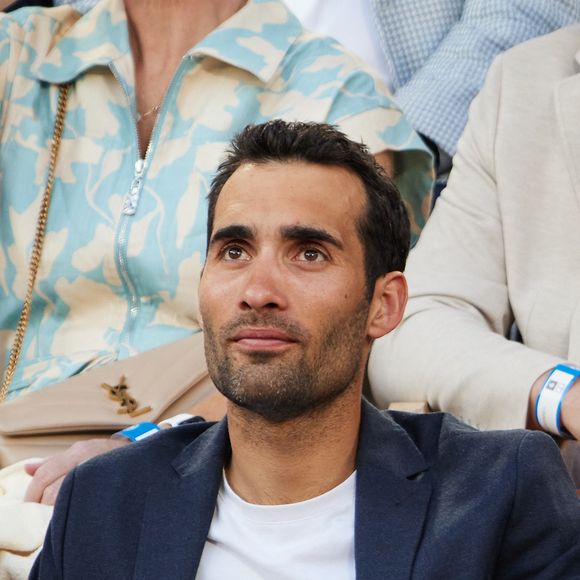 Celui de Martin Fourcade, qui a finalement renoncé au poste en raison de nombreux désaccords avec les régions organisatrices
Martin Fourcade en tribunes lors des Internationaux de France de tennis de Roland Garros 2023, à Paris, France, le 6 juin 2023. © Jacovides-Moreau/Bestimage