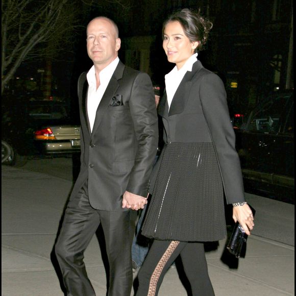 Bruce Willis et Emma Heming à New York en 2008
©MLM / FAME PICTURES / BESTIMAGE