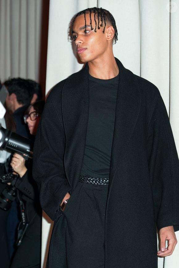 Alexandre Grimaldi à la Milan Fashion Week. © Lucia Sabatelli / Bestimage