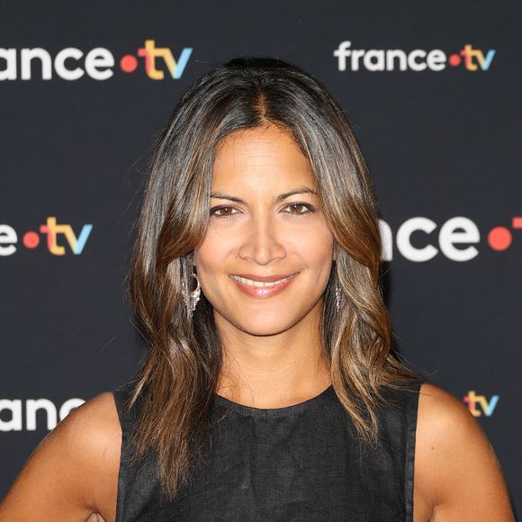 Aurélie Casse au photocall pour la conférence de presse de rentrée de France TV à la Grande Halle de la Villette à Paris, France, le 11 juillet 2023.

© Coadic Guirec/Bestimage