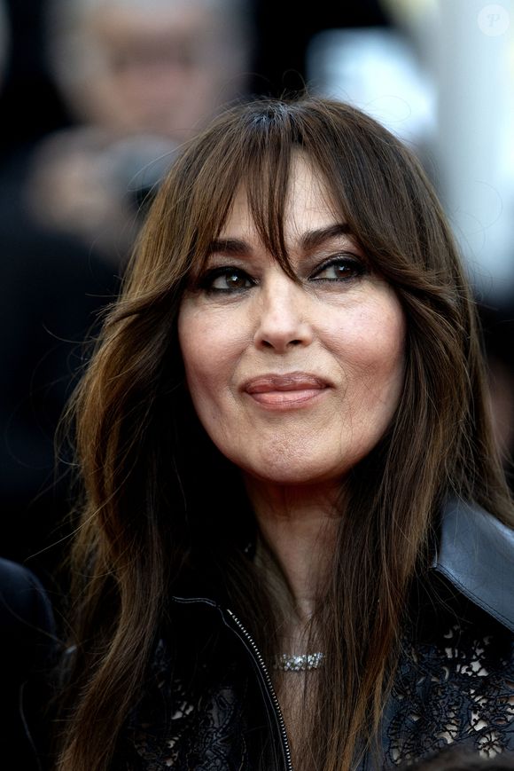 Monica Bellucci - Montée des marches du film " Histoires de la nuit " lors du 79ème Festival International du Film de Cannes, le 21 mai 2026. © Olivier Borde / Bestimage