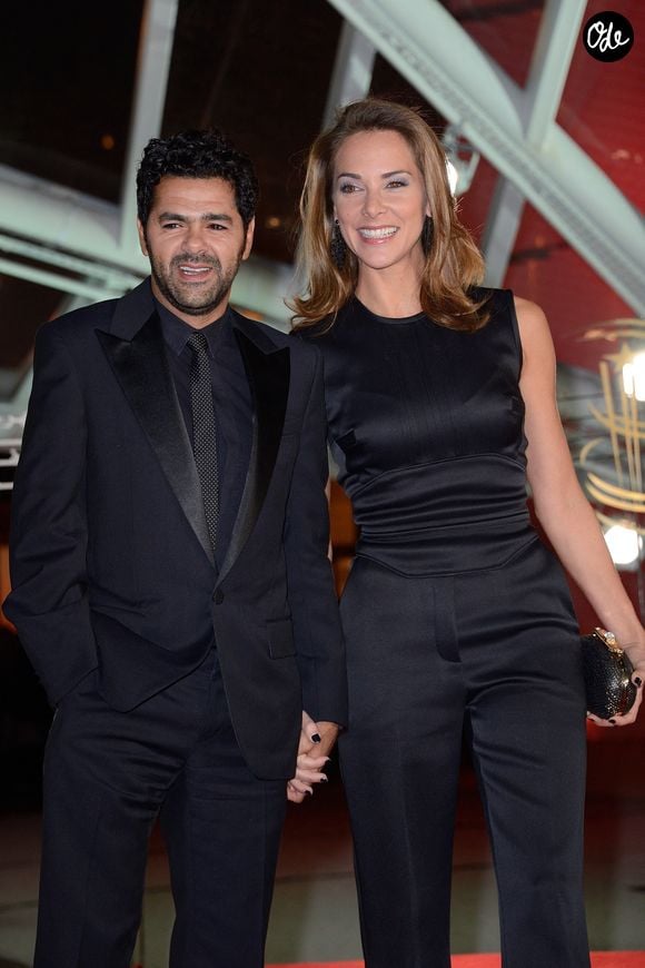 Jamel Debbouze et son épouse Melissa Theuriau assistent à la projection du film « Tel père, tel fils » dans le cadre du 13e Festival du film de Marrakech, à Marrakech, au Maroc Photo de Nicolas Briquet/ABACAPRESS.COM
