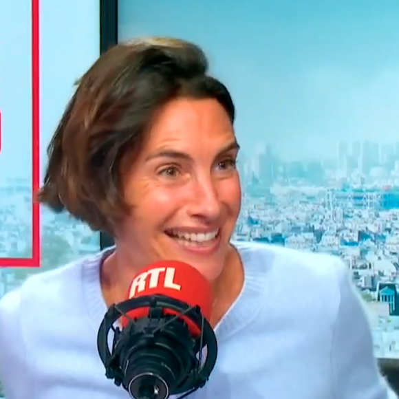 Alessandra Sublet, sur RTL le samedi 24 janvier.