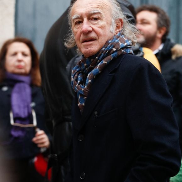Christophe Malavoy - Arrivées aux obsèques de Niels Arestrup à l'Église Saint-Roch à Paris. Le 10 décembre 2024
© Christophe Clovis / Bestimage