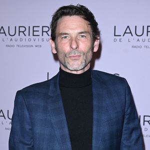 Sagamore Stévenin - 28ème cérémonie des Lauriers de l'Audiovisuel au théâtre Marigny à Paris le 20 février 2023. © Coadic Guirec/Bestimage