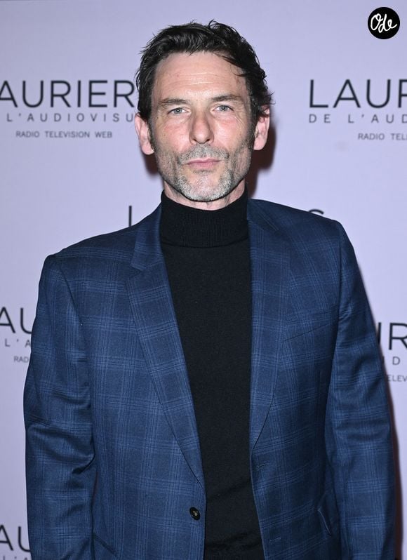 Sagamore Stévenin - 28ème cérémonie des Lauriers de l'Audiovisuel au théâtre Marigny à Paris le 20 février 2023. © Coadic Guirec/Bestimage