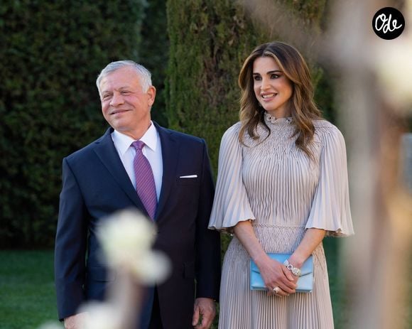 Mariage de la princesse Iman de Jordanie et de Jameel Alexander Thermiotis au palais Beit Al Urdun à Amman, le 12 mars 2023. Dana Press / Bestimage