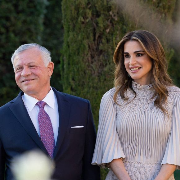 Mariage de la princesse Iman de Jordanie et de Jameel Alexander Thermiotis au palais Beit Al Urdun à Amman, le 12 mars 2023. Dana Press / Bestimage