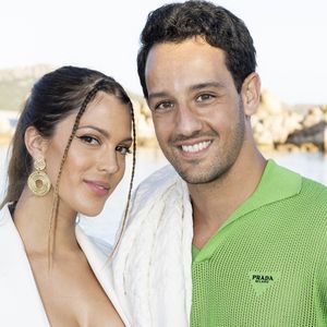 Iris Mittenaere et son ex-compagnon Diego El Glaoui - Front row et people lors du défilé Etam Croisière 2022 au Domaine de Murtoli, Corse le 12 mai 2022.

© Cyril Moreau / Bestimage