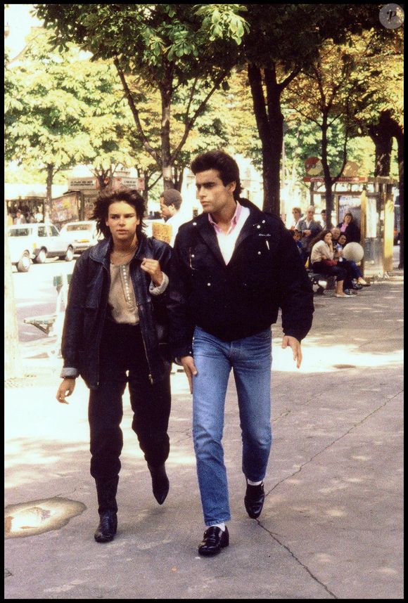 Stéphanie de Monaco et Anthony Delon. AGENCE / BESTIMAGE