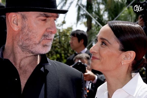 Eric Cantona et sa femme Rachida Brakni - Montée des marches du film « Soudain » lors du 79ème Festival International du Film de Cannes, le 15 mai 2026. © Olivier Borde / Bestimage