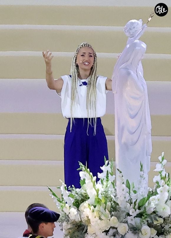 Monroe - Le pape Léon XIV au Stade de France, à Saint-Denis, en périphérie de Paris, le 25 septembre 2026, pour présider une veillée de prière avec des jeunes de 17 à 35 ans, dans le cadre de sa visite de quatre jours en France. 
© Jacovides-Moreau/Bestimage