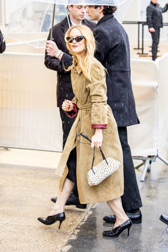 Vanessa Paradis - Arrivées au deuxième défilé Chanel "Collection Haute Couture Printemps/Eté 2026" lors de la Fashion Week de Paris (PFW) au Grand Palais, à Paris, France, le 27 janvier 2026. © Florian Lavielle/Bestimage