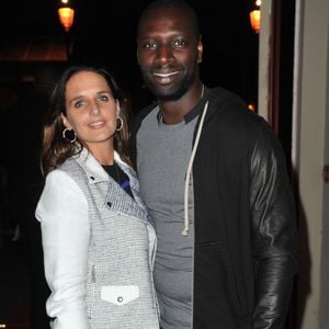 Omar Sy et sa femme Helene - Soiree pour la sortie du jeu "Fifa 14" a la Gaite Lyrique a Paris. Le 23 septembre 2013. © VEEREN / BESTIMAGE