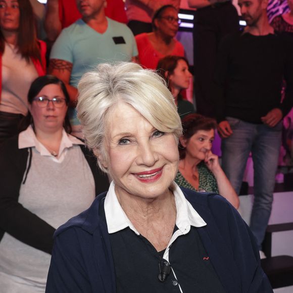 Exclusif - Danièle Gilbert, sur le plateau de l’émission « TPMP » présentée par C.Hanouna et diffusée en direct sur C8, Paris, France, le 23 septembre 2024. © Jack Tribeca / Bestimage